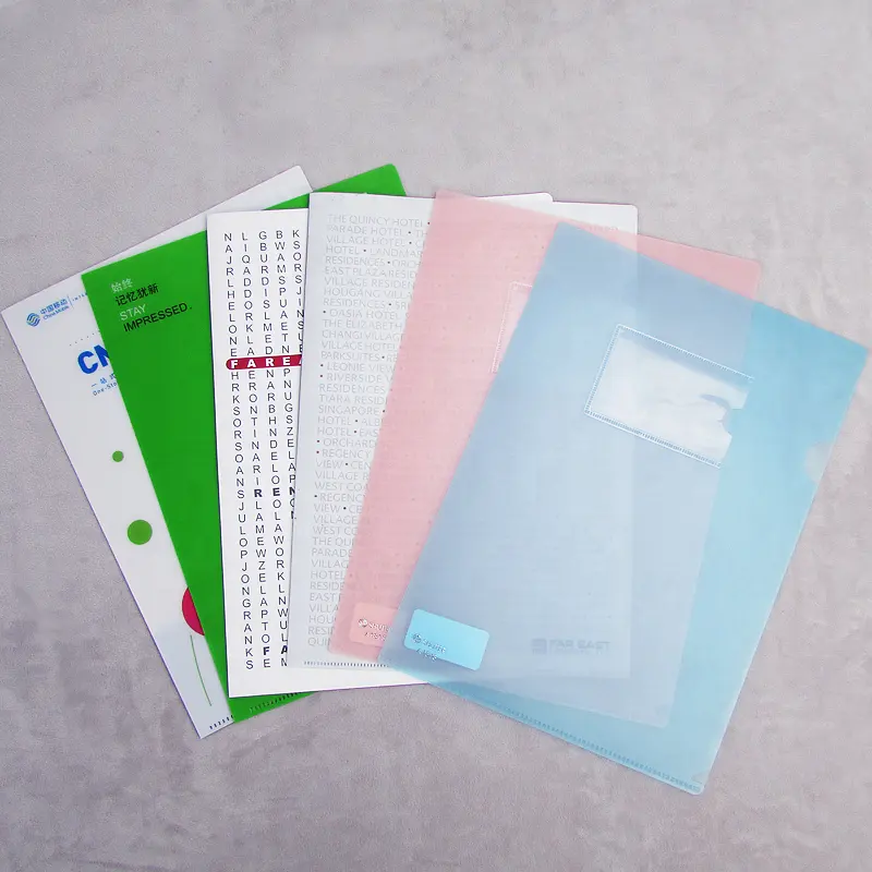 Assorted Document Folders