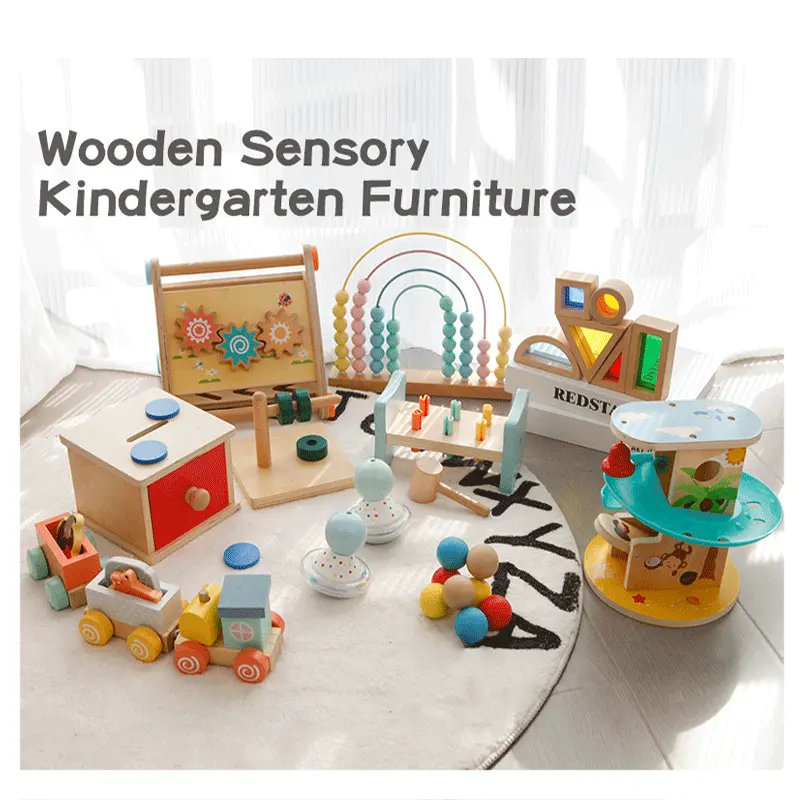 Customizable Wooden Montessori Toys Set