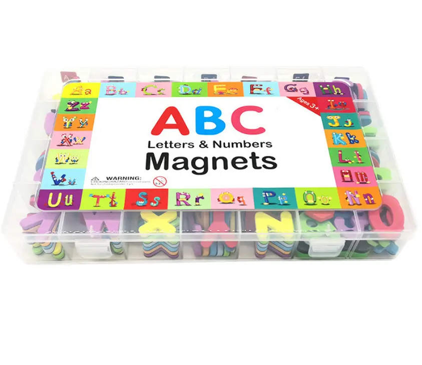 Magnetic Letters and Numbers Set