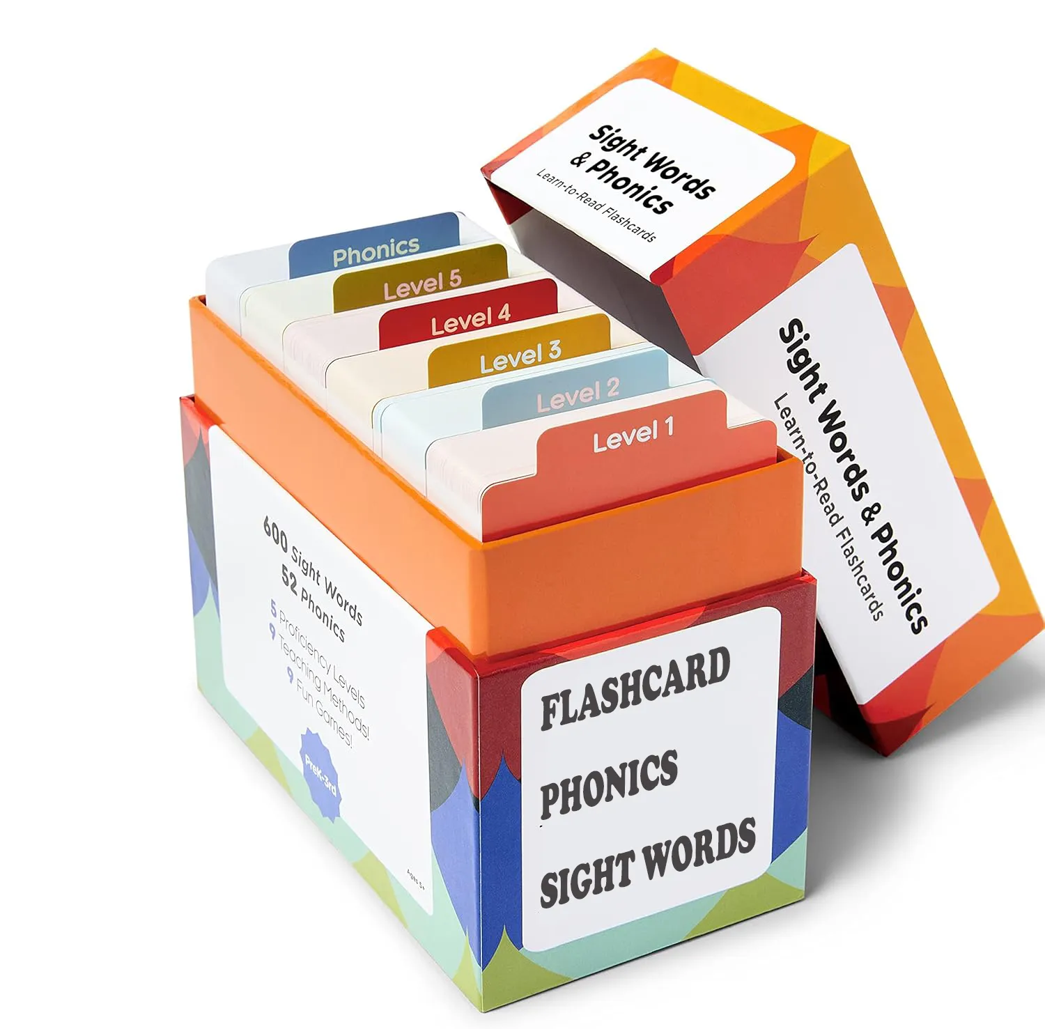 Sight Words & Phonics Flashcards