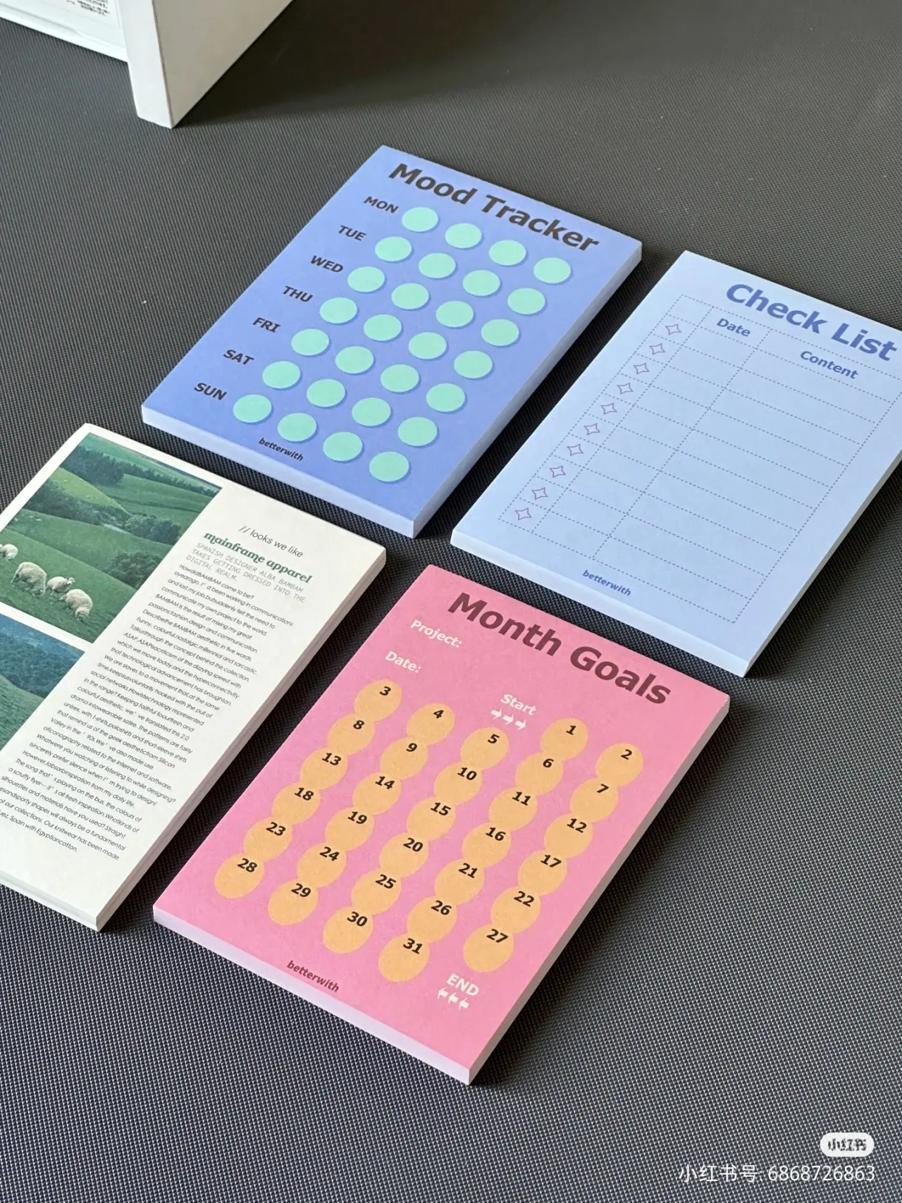 Planner Notepad Set
