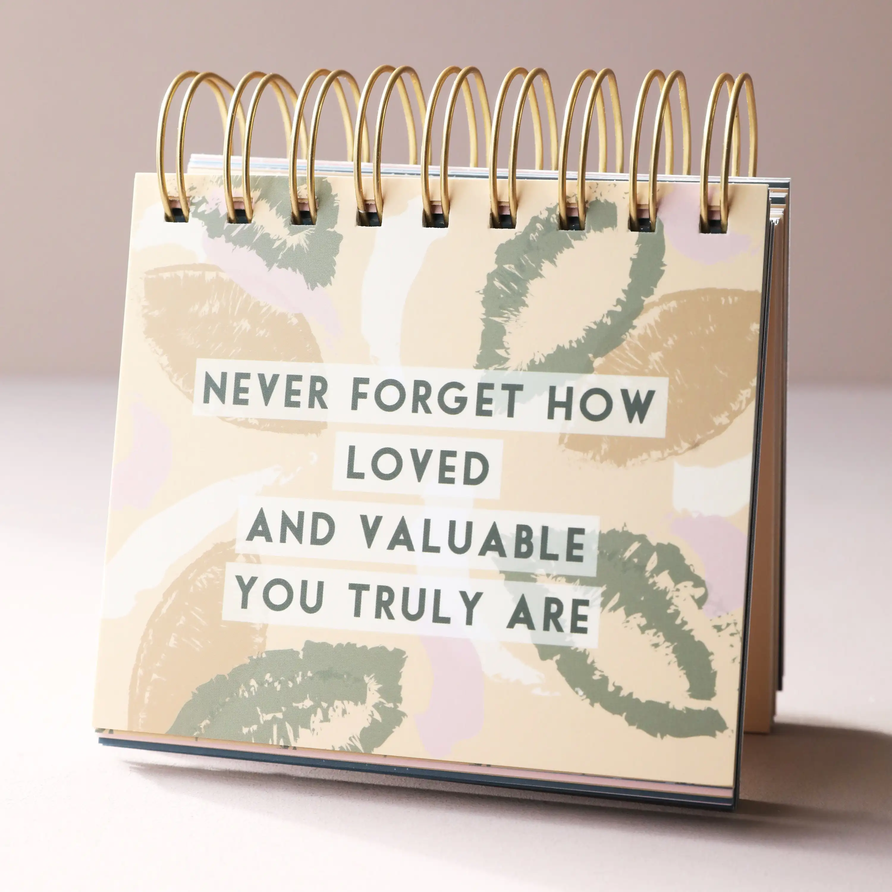 Inspirational Desktop Flip Calendar