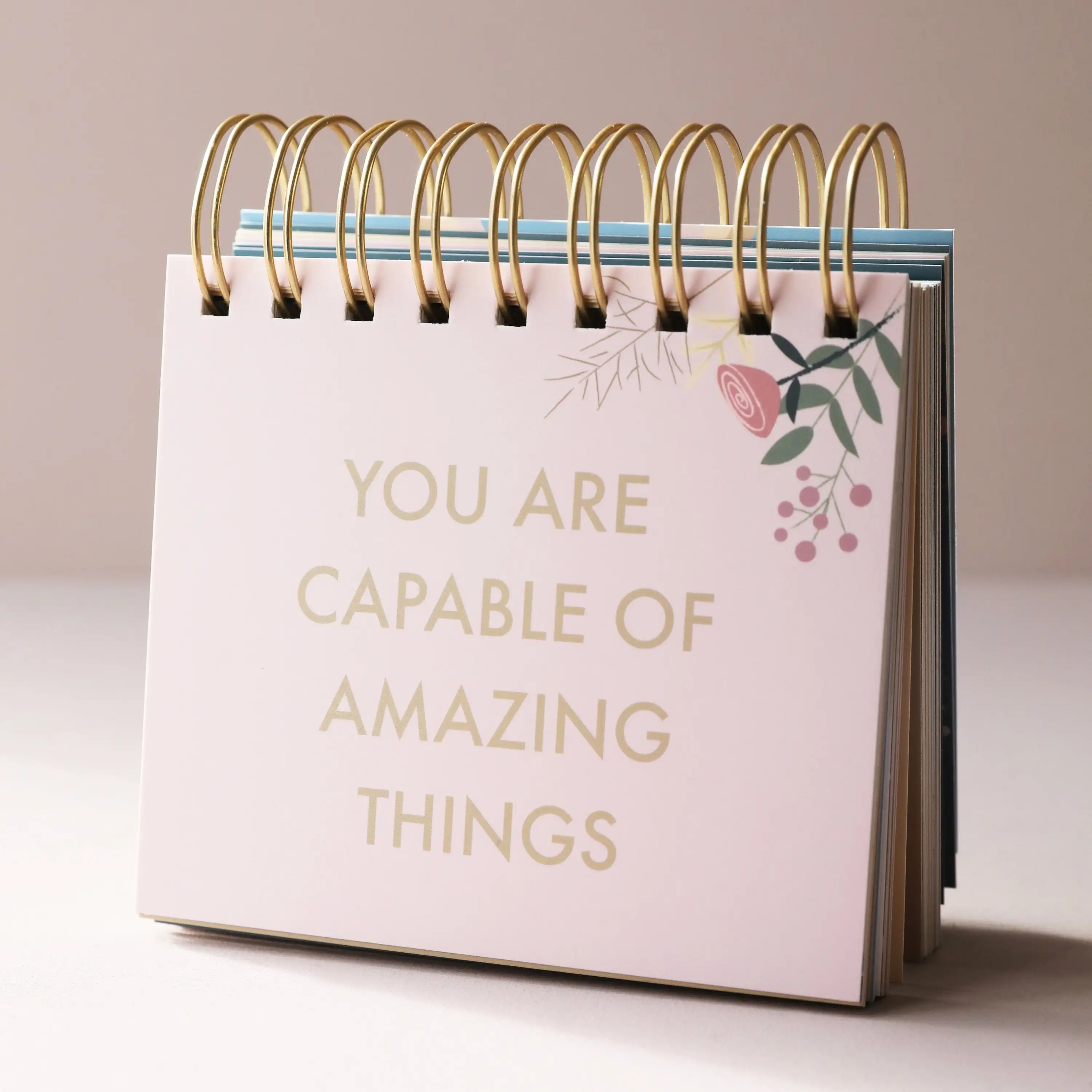 Inspirational Desktop Flip Calendar