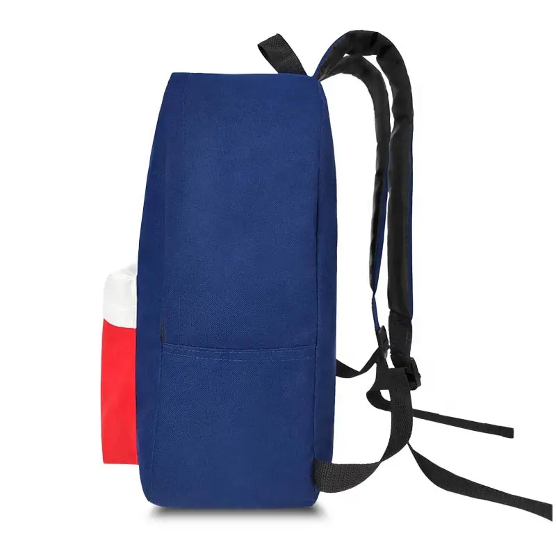 Stylish Blue and Red Backpack