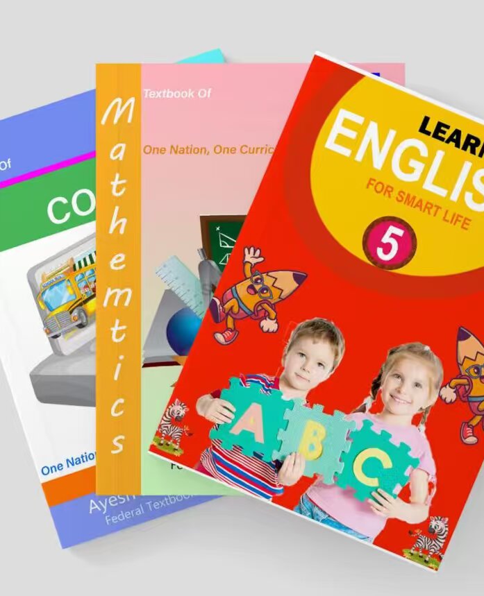 Children's School Textbooks Set