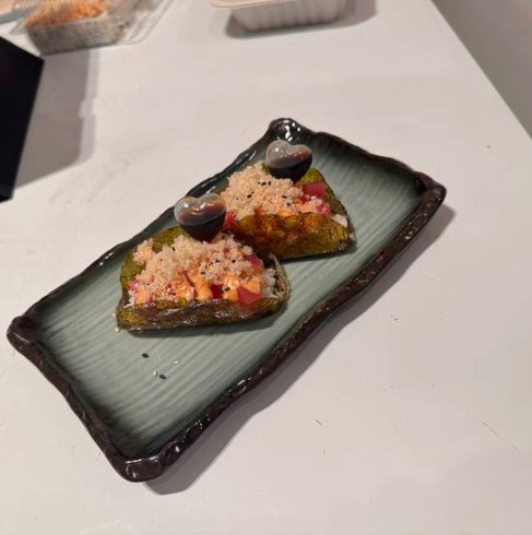 Maguro (Tuna) taco