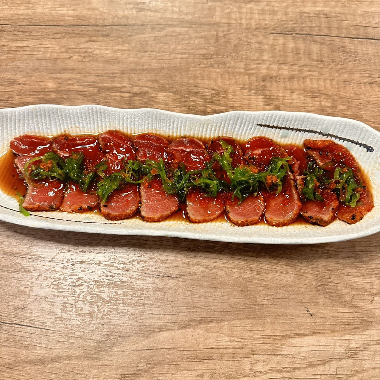 Tuna Tataki (8 pcs)