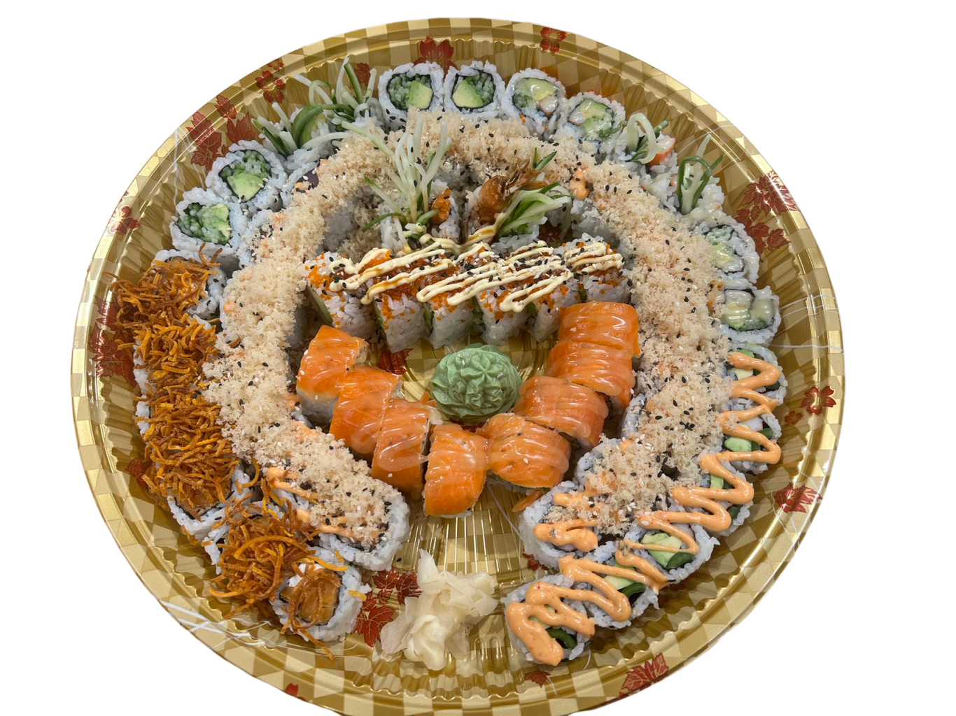 Classic Rolls Platter (58pcs)