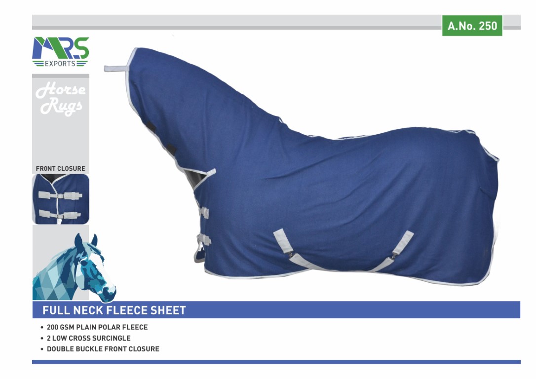 Horse Full Neck Fleece Sheet