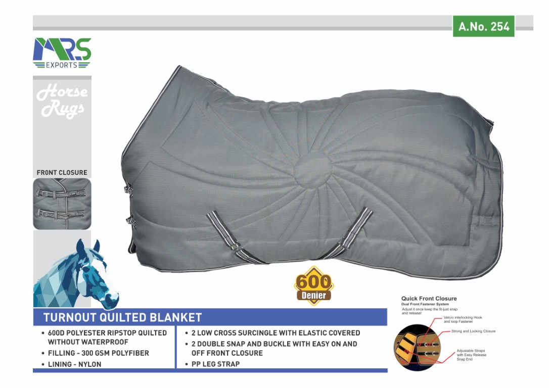 Turnout Quilted Blanket