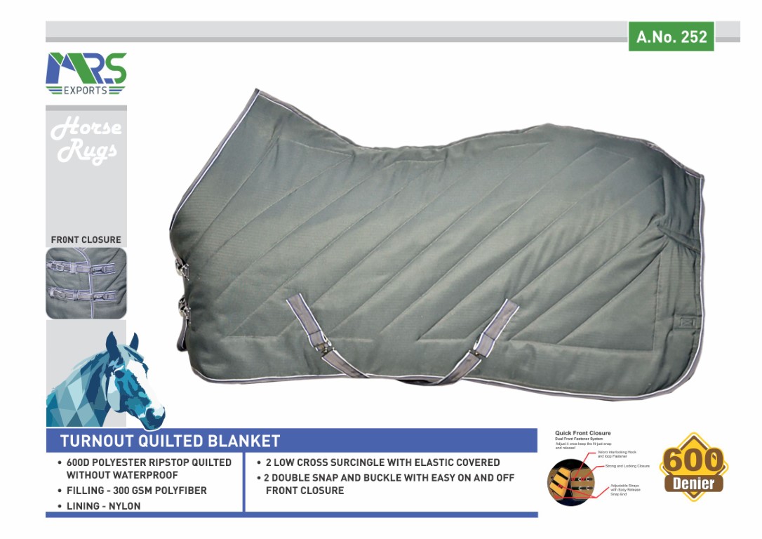 Turnout Quilted Blanket