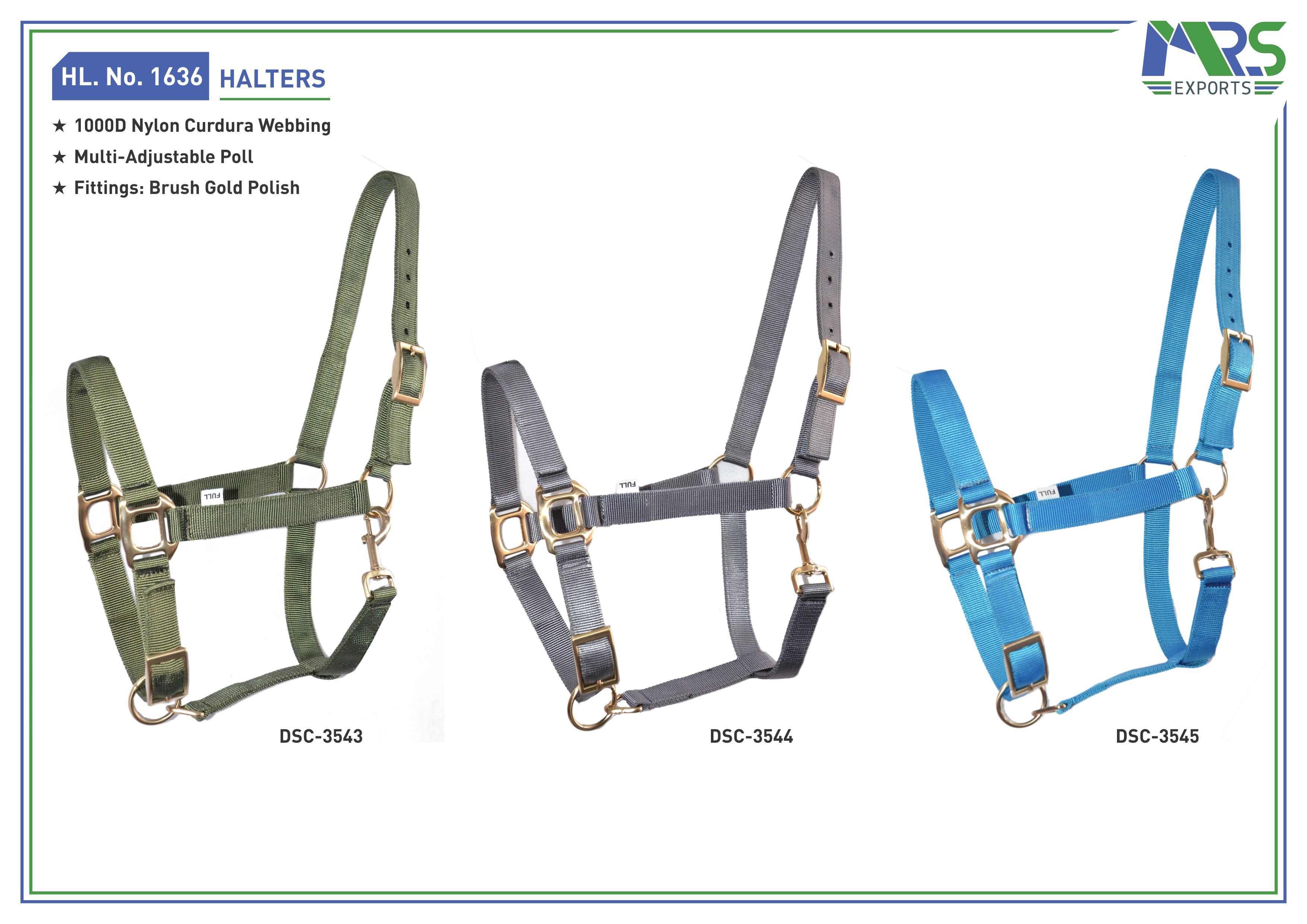 Nylon Horse Halters
