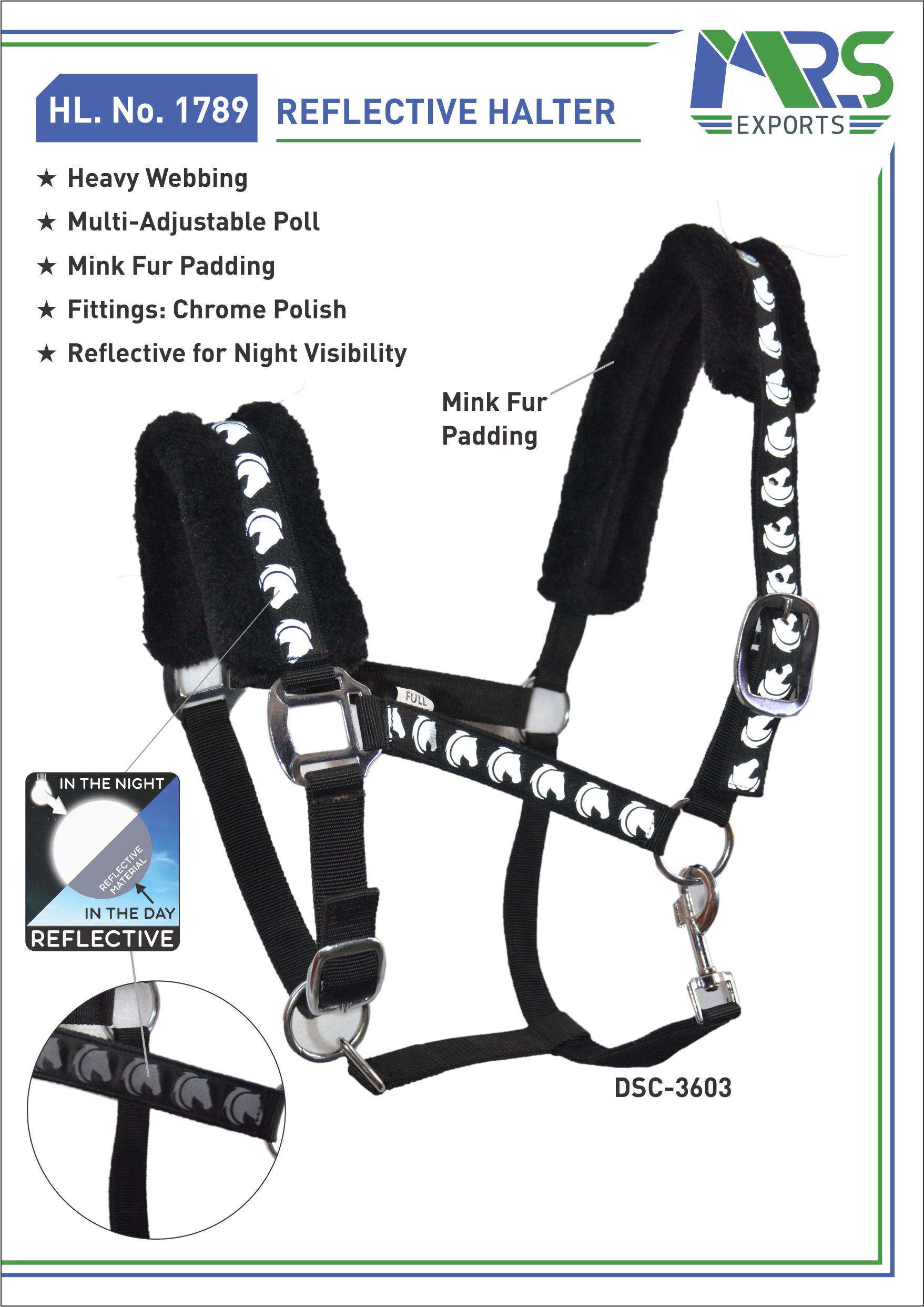 Reflective Halter