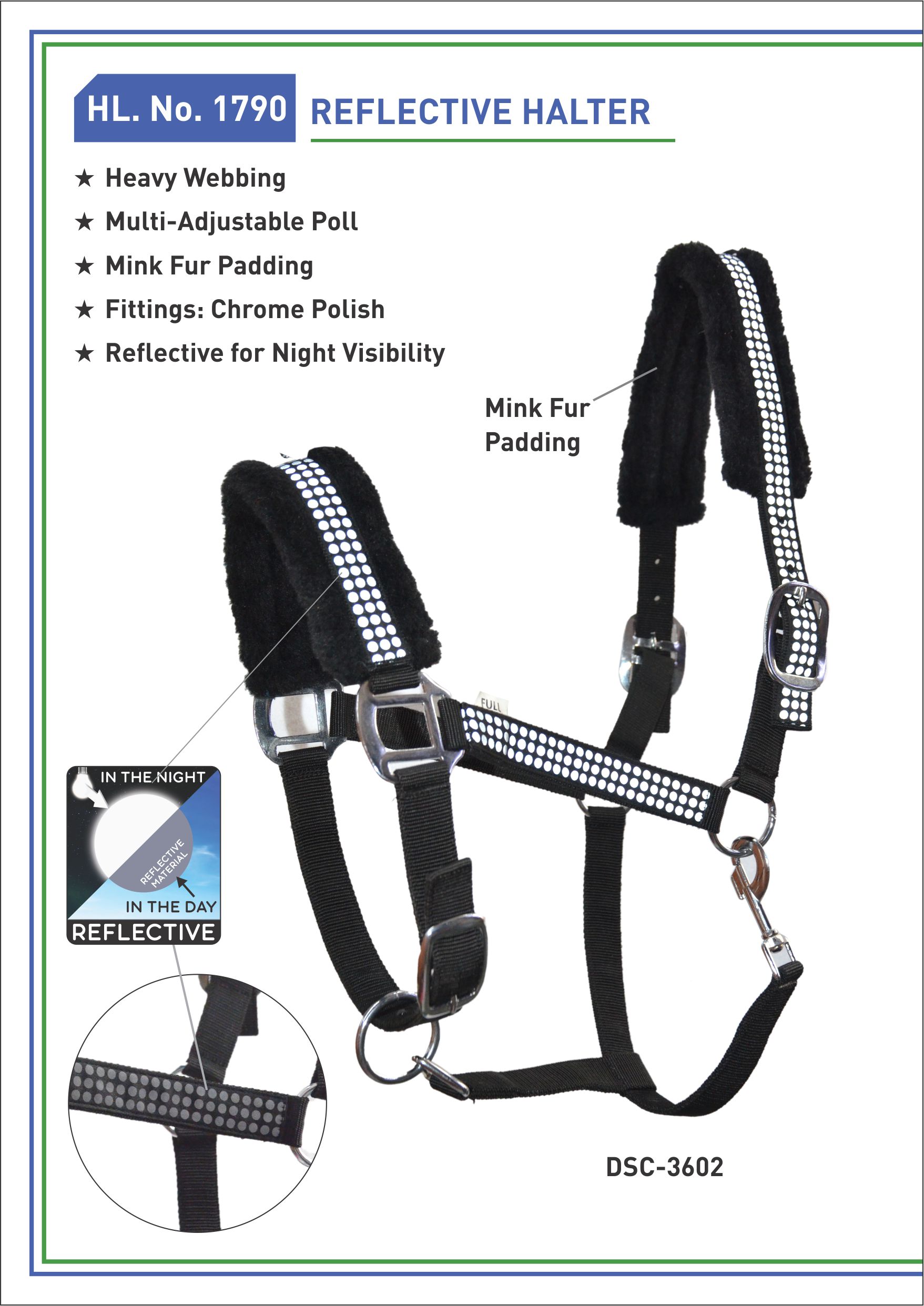 Reflective Halter