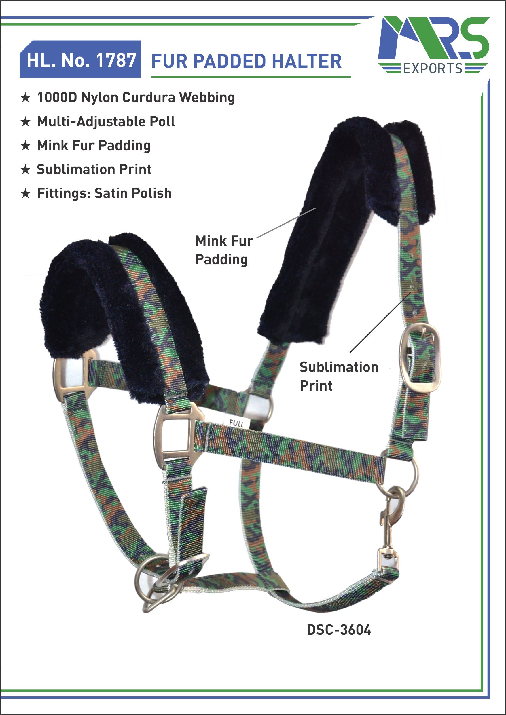 Fur Padded Halter