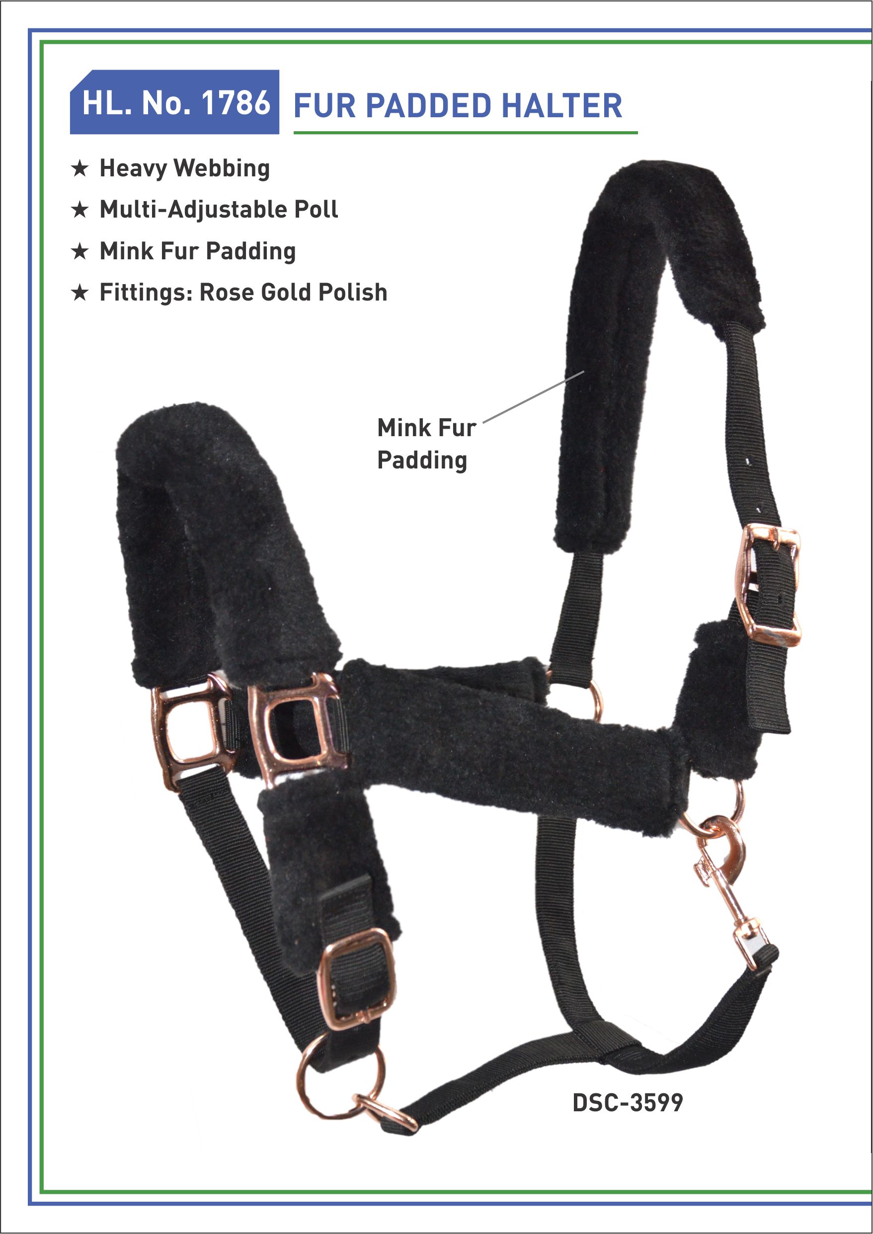 Fur Padded Halter