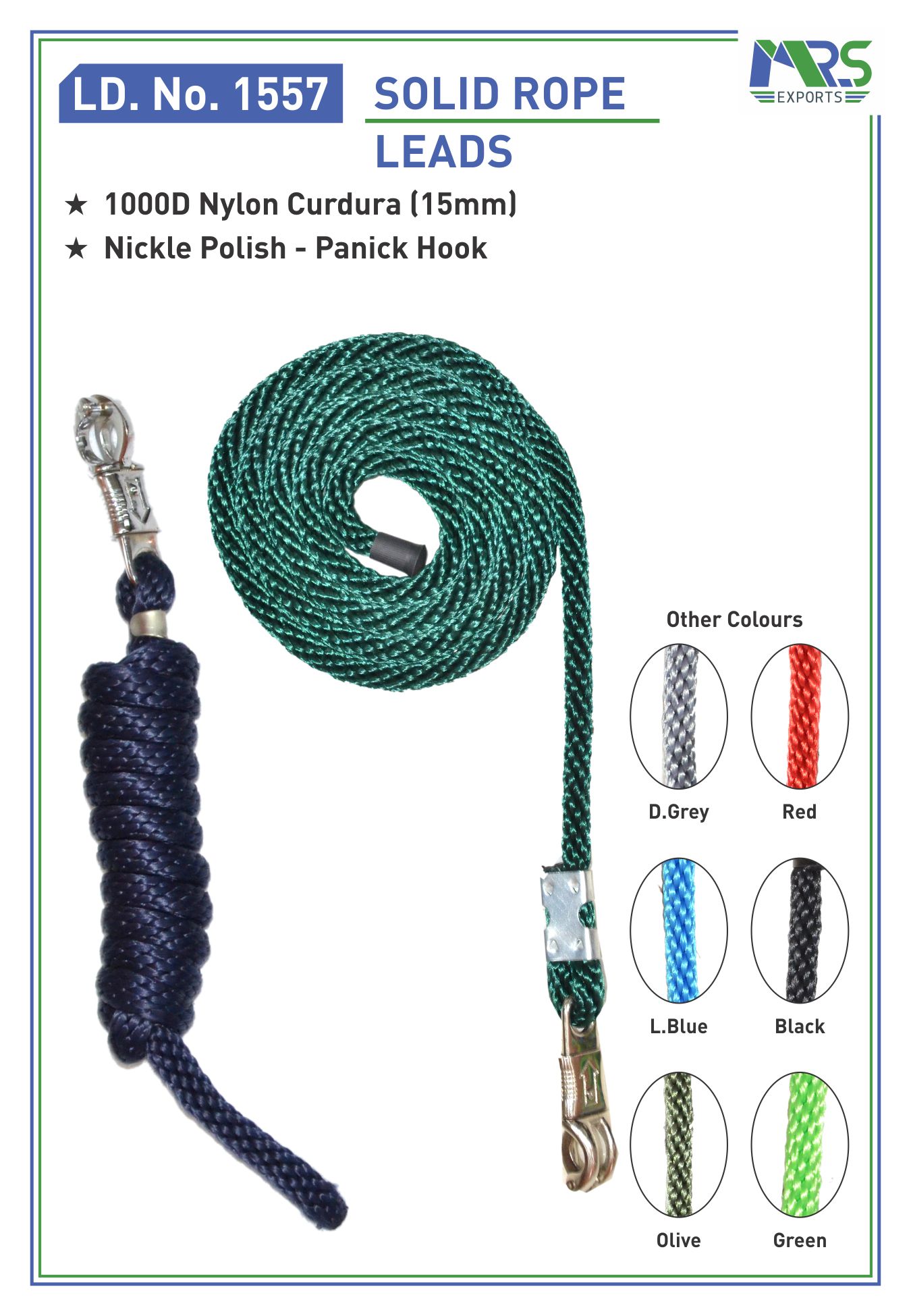 Solid Rope Leads