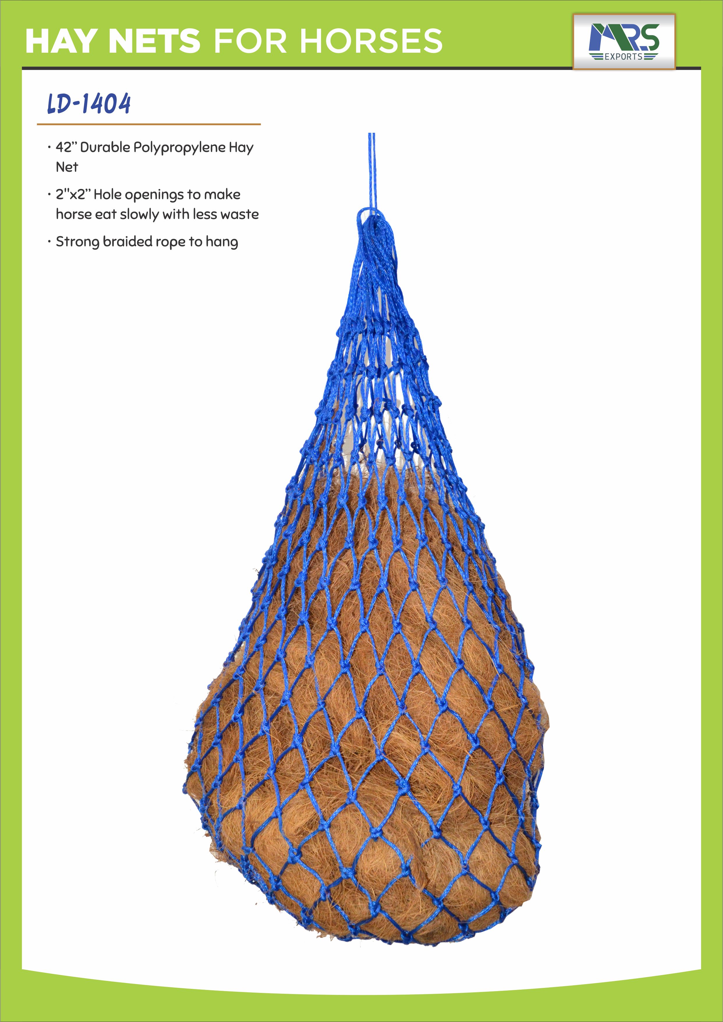 Polypropylene Hay Net
