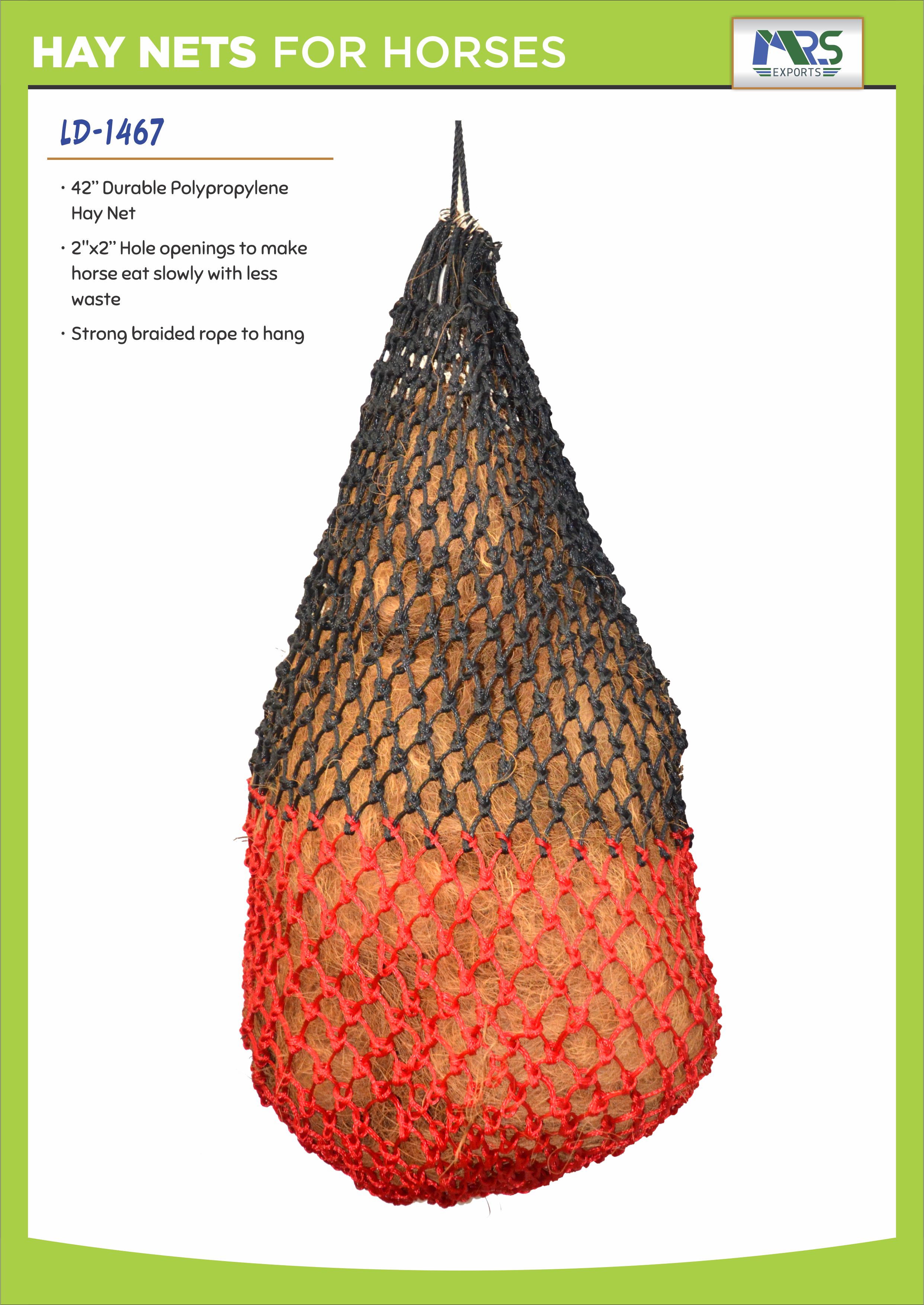 42" Durable Polypropylene Hay Net