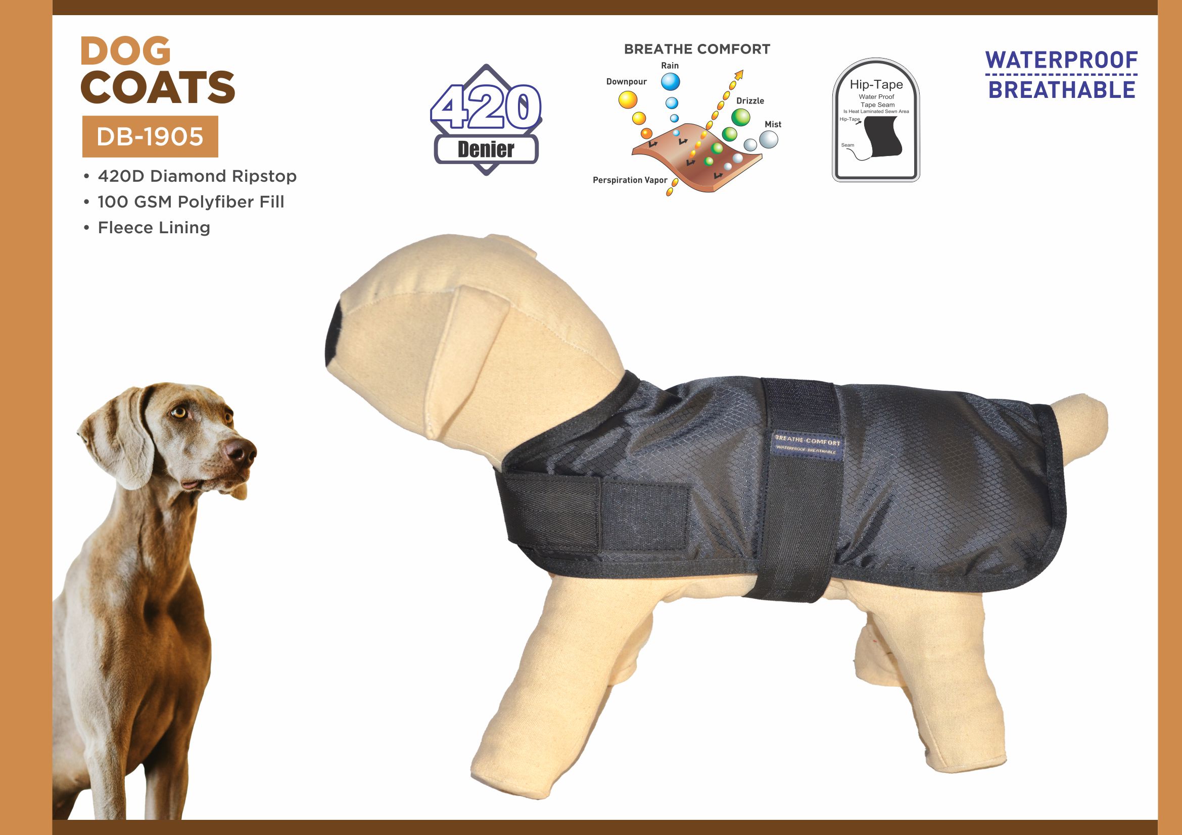 Waterproof Dog Coat