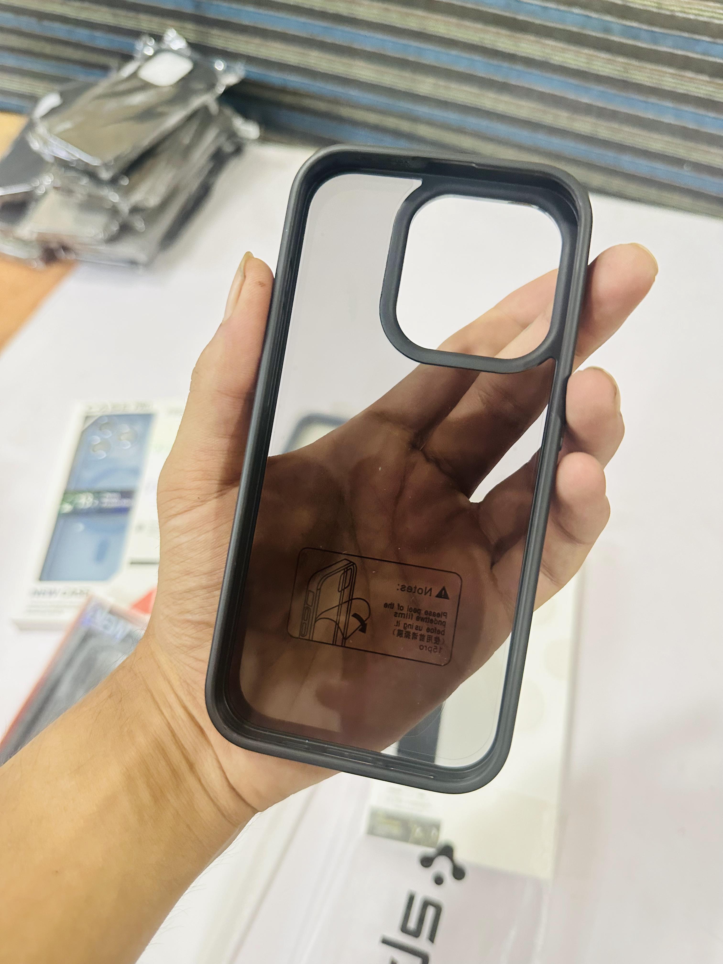 Transparent Smoke With protection edges