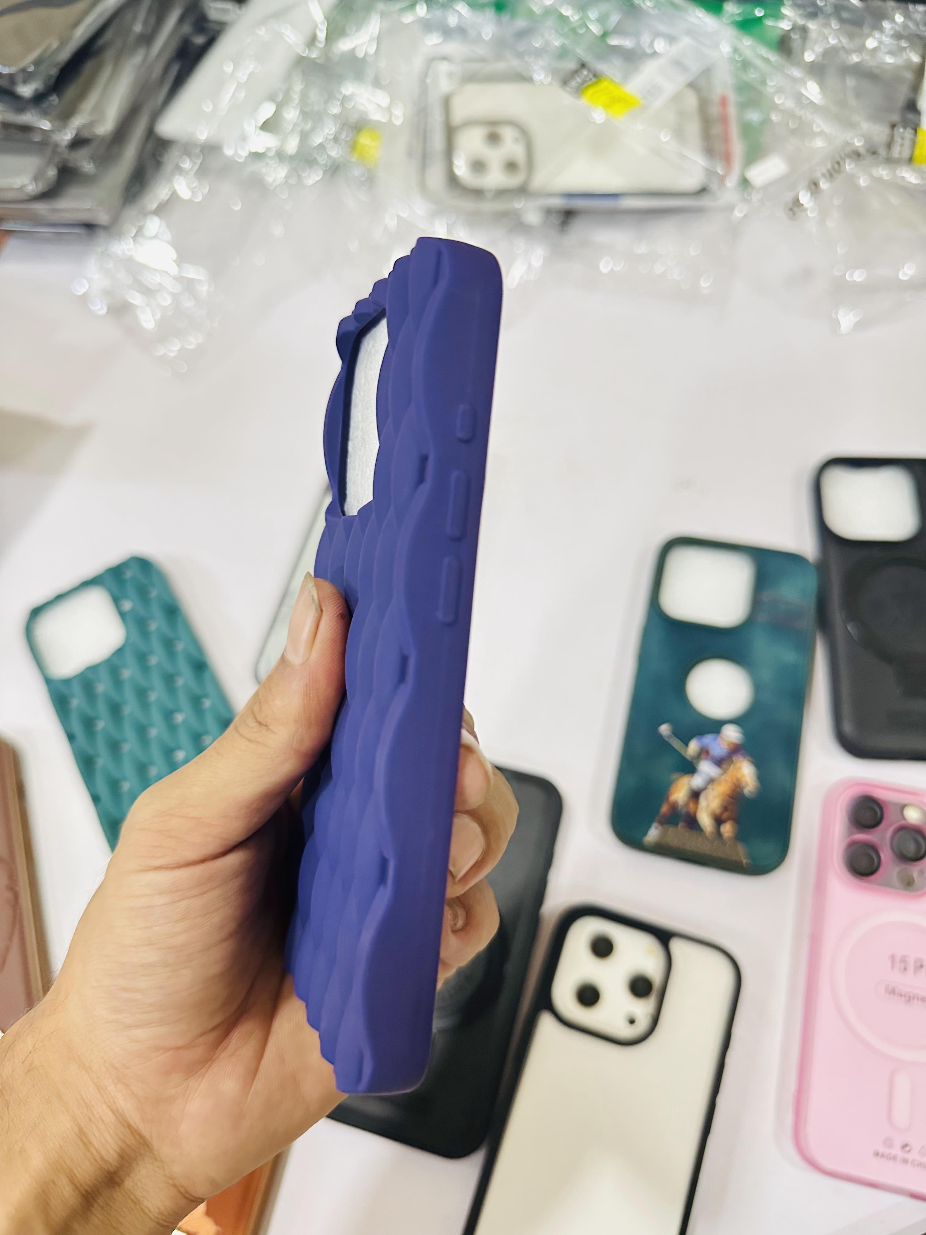 Blue Patterned Phone Case