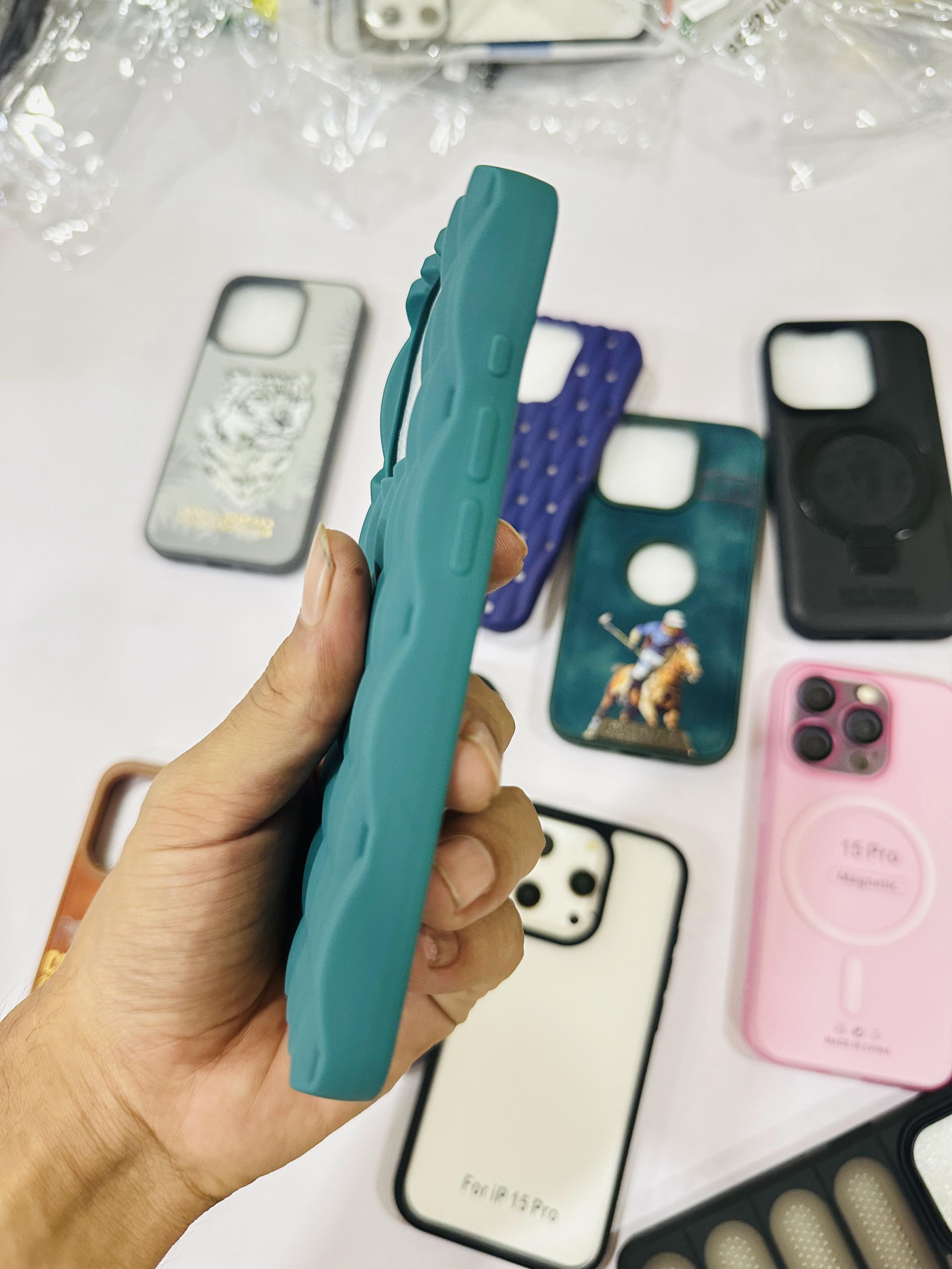 Blue Patterned Phone Case