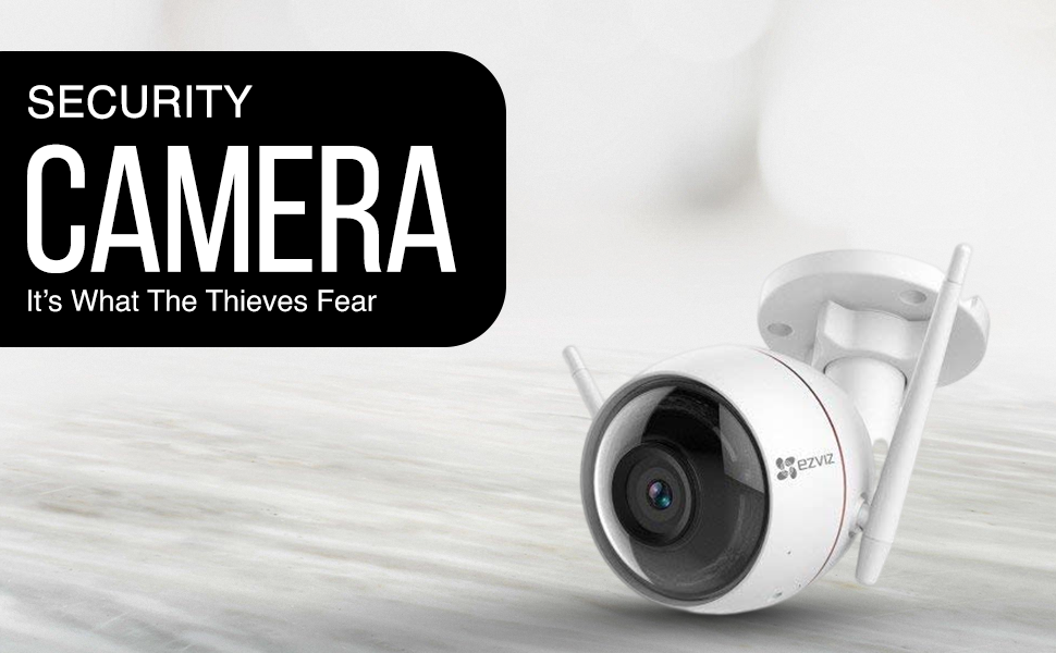 HIKVISION OSS Ezviz 2 MP C3WN Outdoor Smart 1080p Full HD, Wi-Fi Wireless Camera-CS-CV310