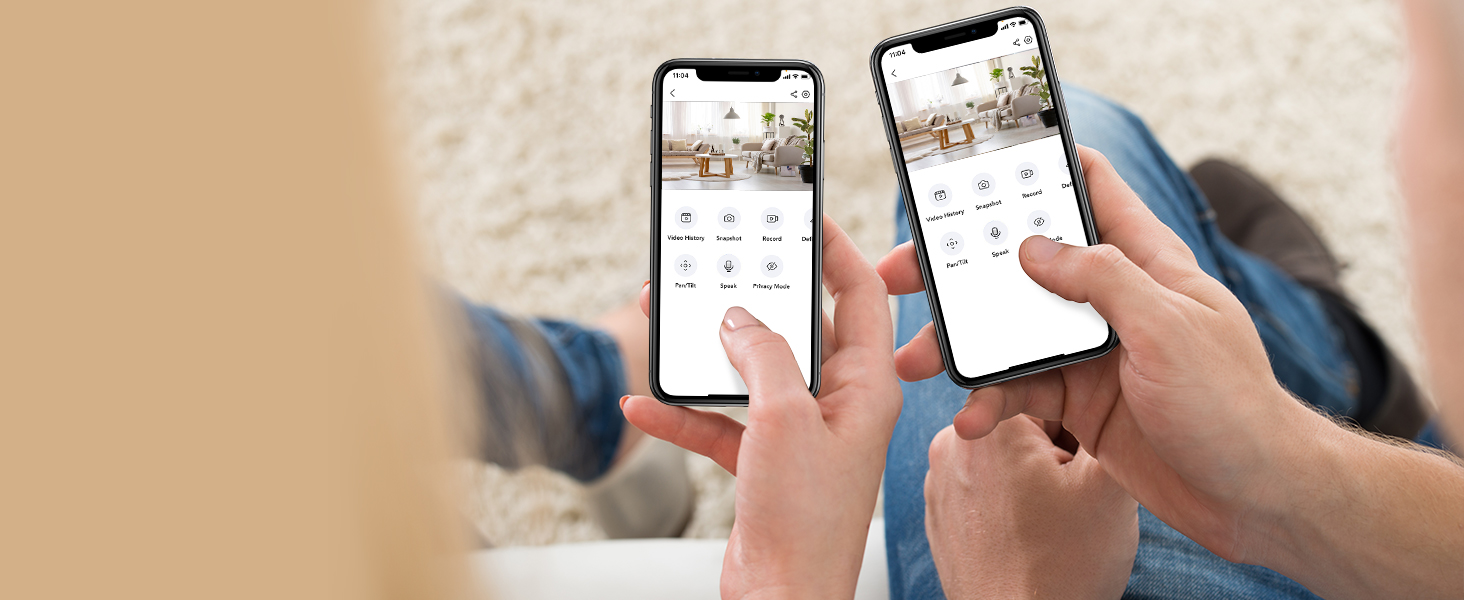 EZVIZ Security camera, 2K+ Home Wifi camera, Indoor CCTV Camera, Pan/Tilt 360° View, 2-Way Talk,Color Night Vision,Pet/Human/Voice Detection,Waving-Hand Control,Privacy Mode,256GB SD storage, Alexa,c