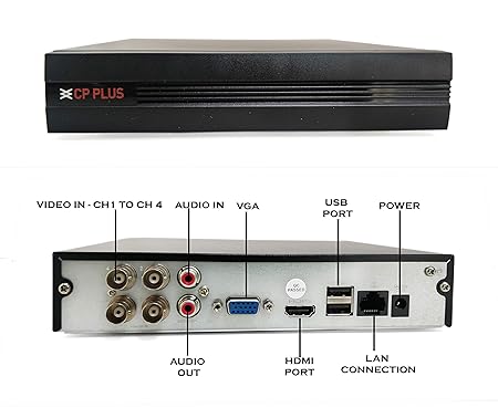 Package: 3 CP Plus Brand Camera Full Setup with Professional Installation