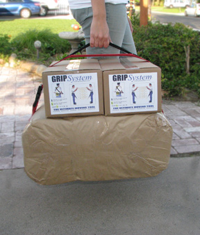 Grip Systems Moving Strap tote test Product