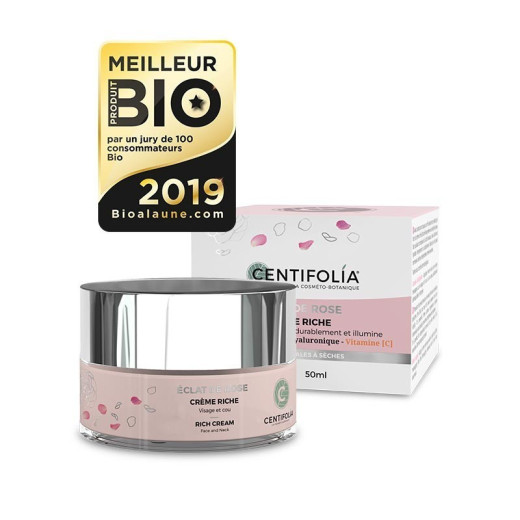 Crème riche à la rose