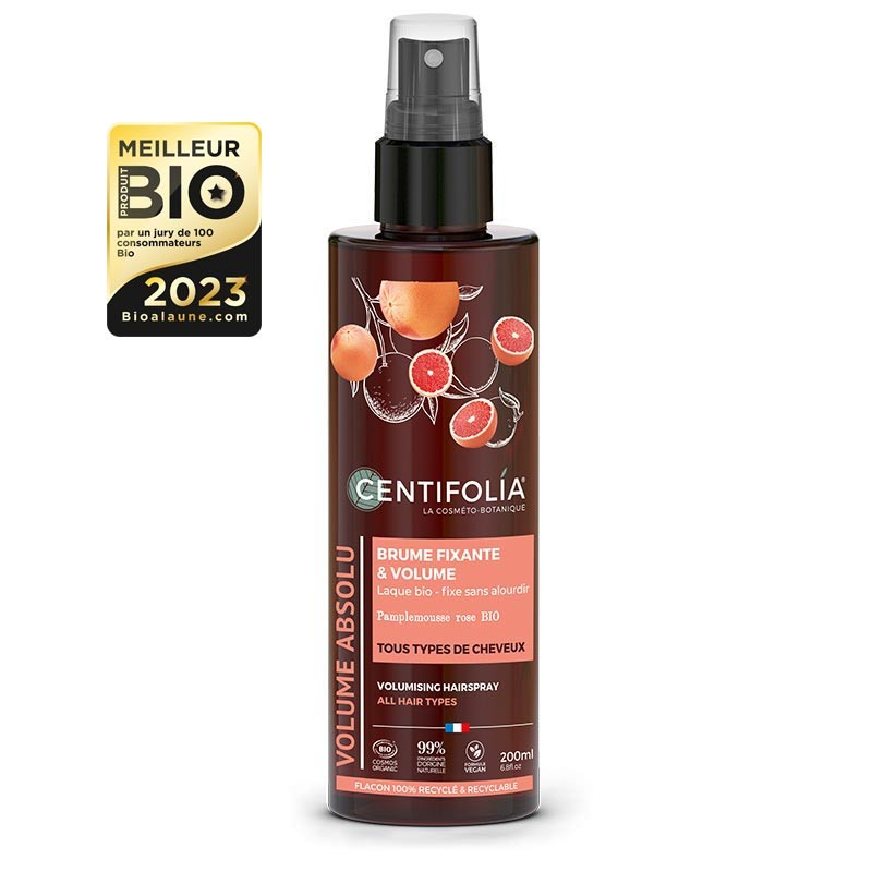 Brume fixante et volumineuse