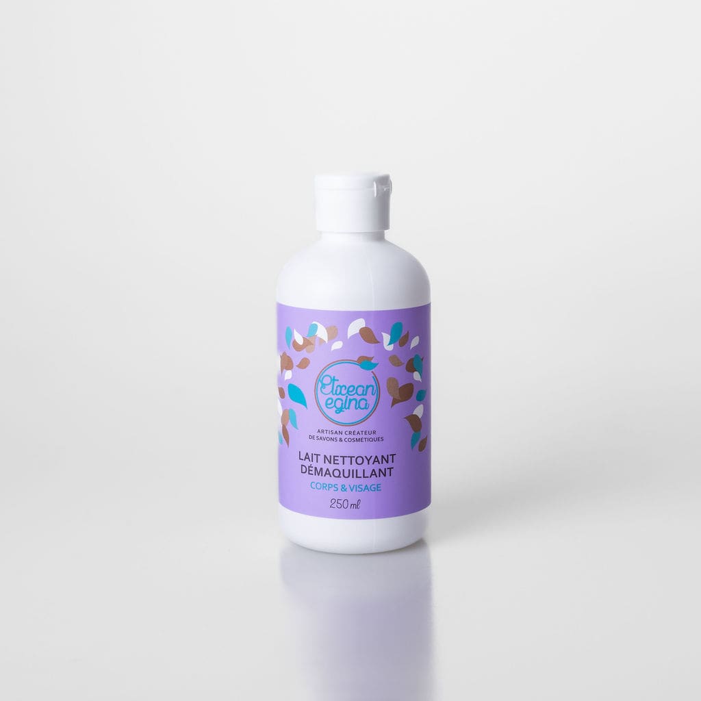 Lait nettoyant démaquillant corps et visage