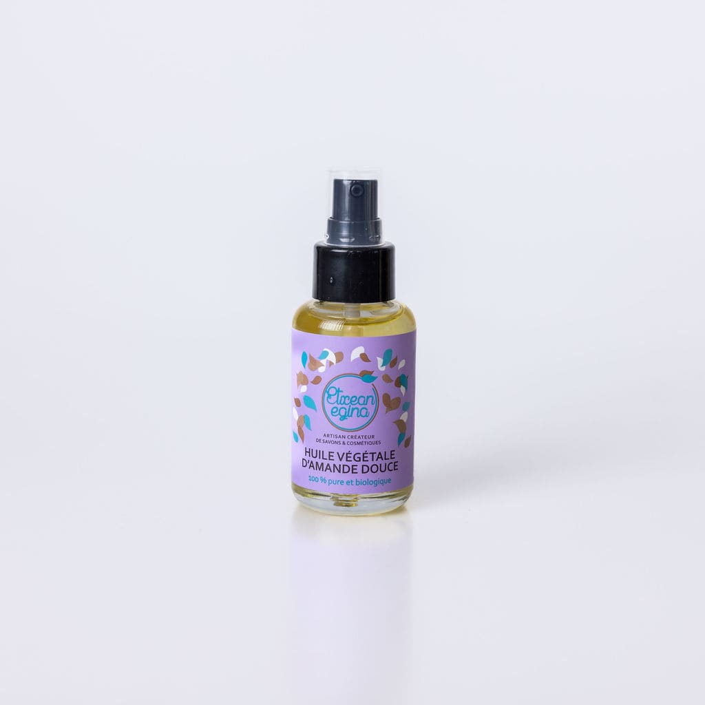 Huile végétale d’Amande douce BIO – 50ml