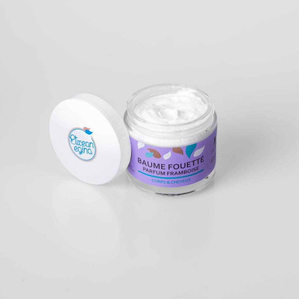 Baume fouetté de Karité BIO parfum Framboise – 125 ml