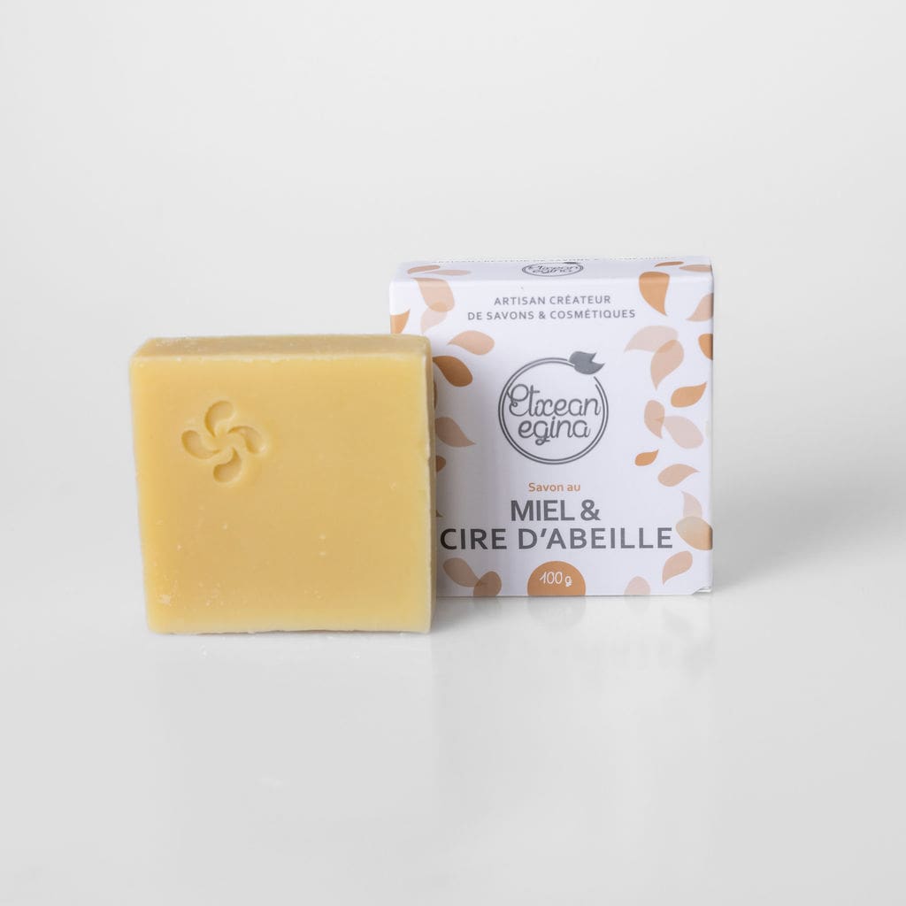 Savon miel et cire d’abeille