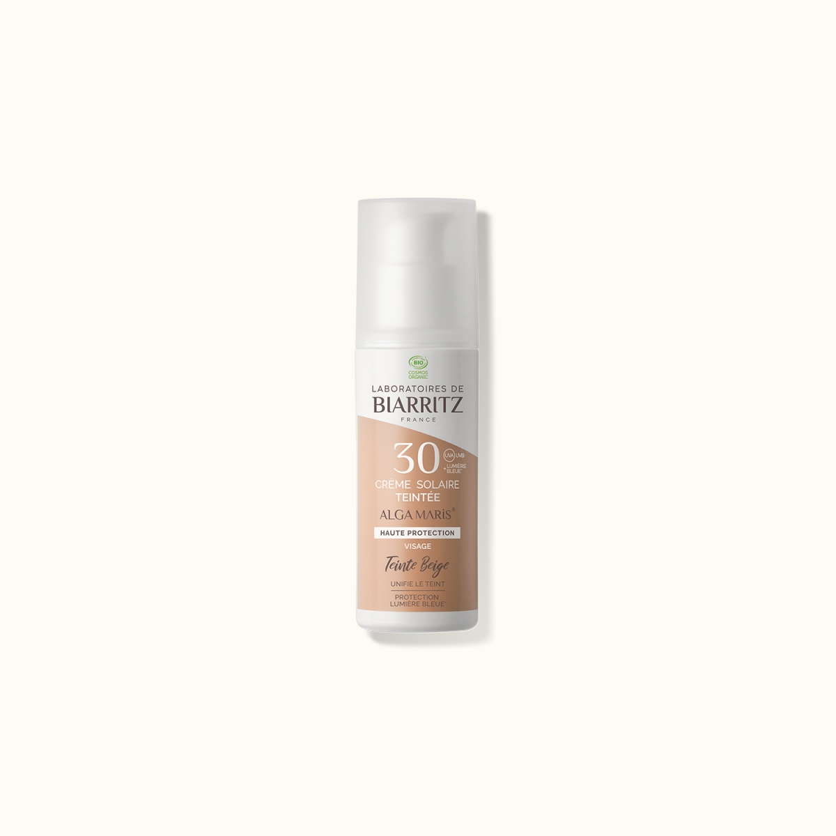 Crème solaire teintée SPF30
