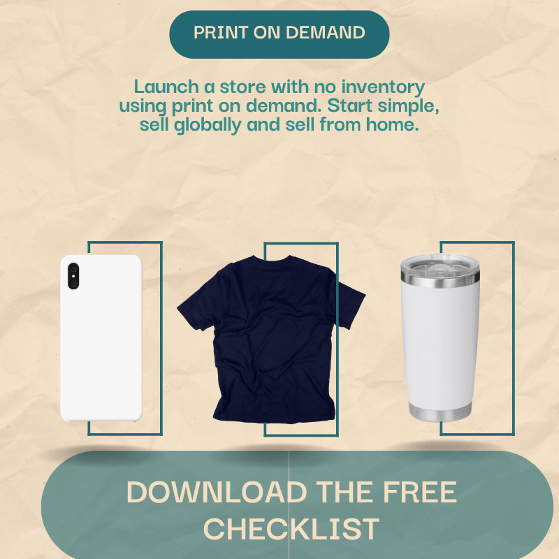 Free Print on Demand Store Checklist