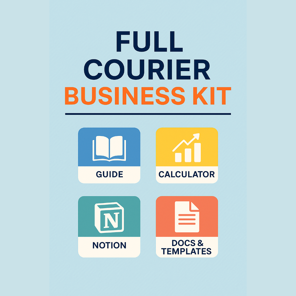 Full Courier Business Kit