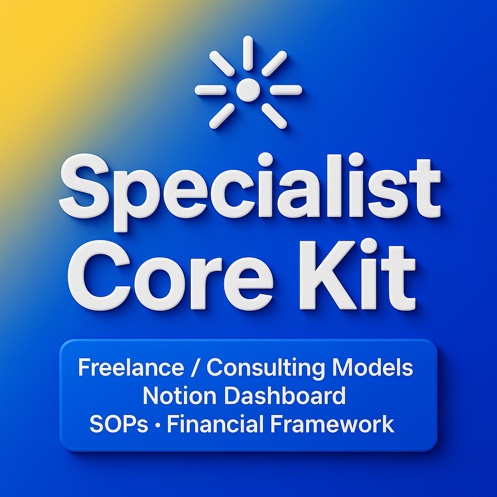 Specialist Core Business Kit