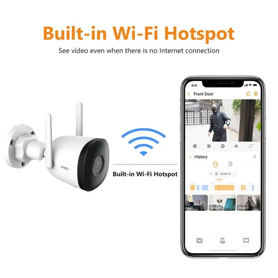 Caméra de surveillance Wi-Fi