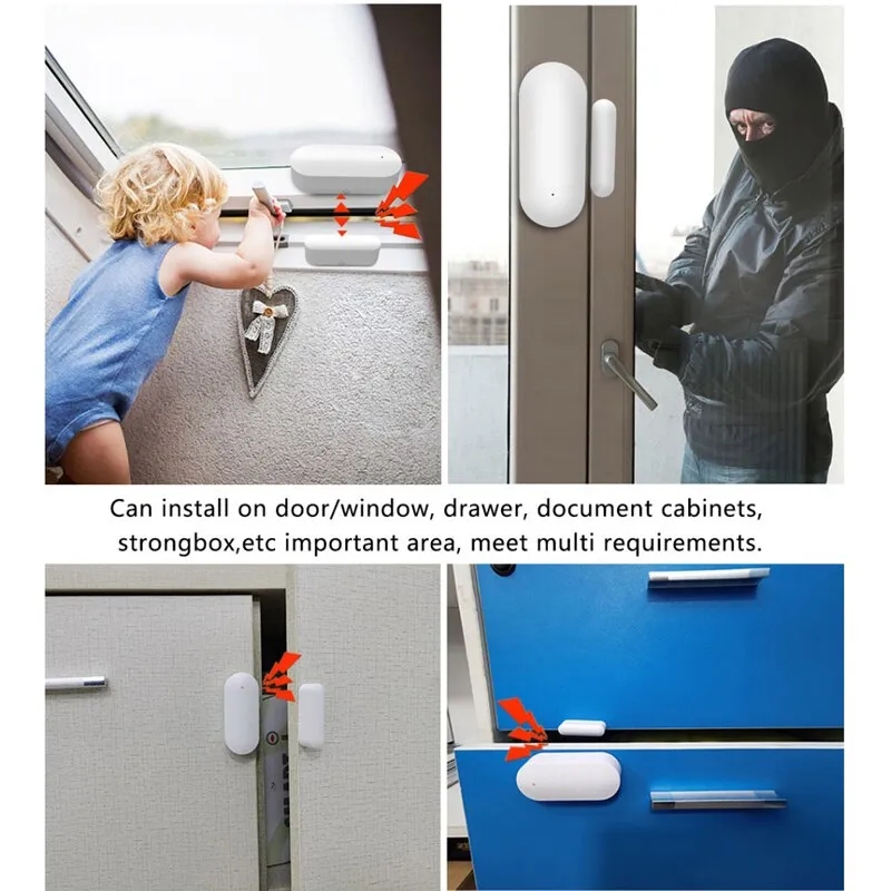 Capteur de sécurité de porte et fenêtre
