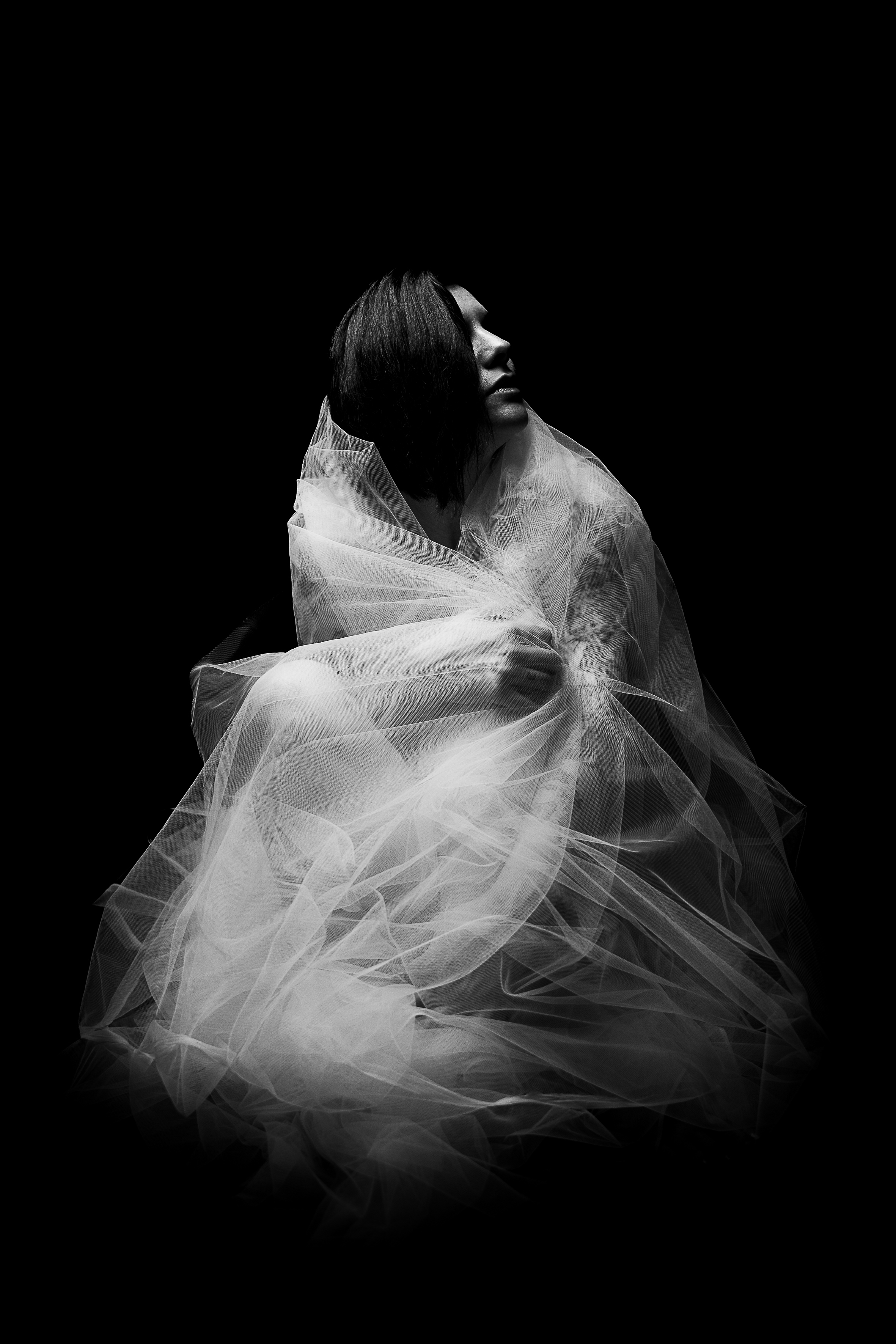 Sombre lumière:  Scintillement brumeux