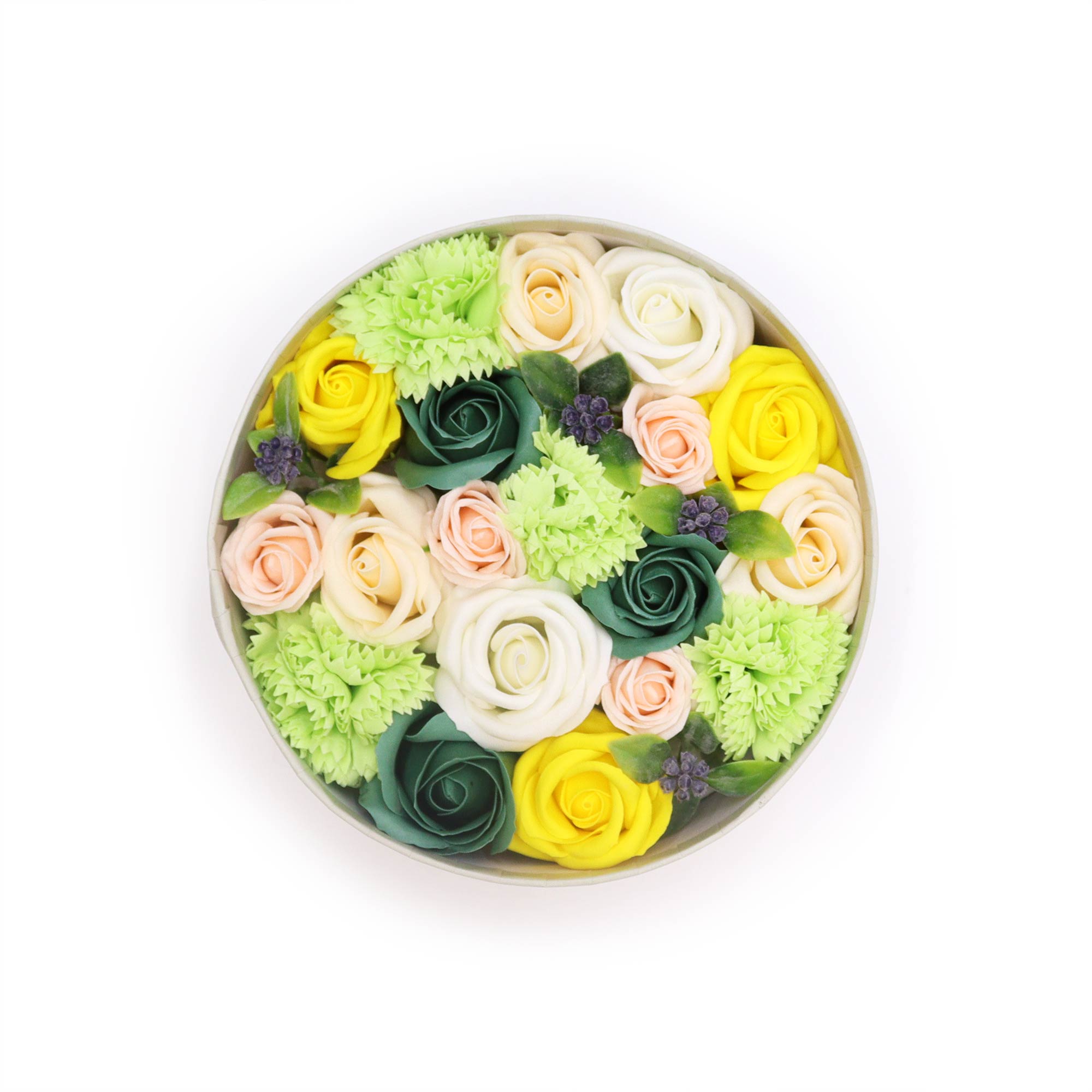 Soap Flower Gift Round Box 