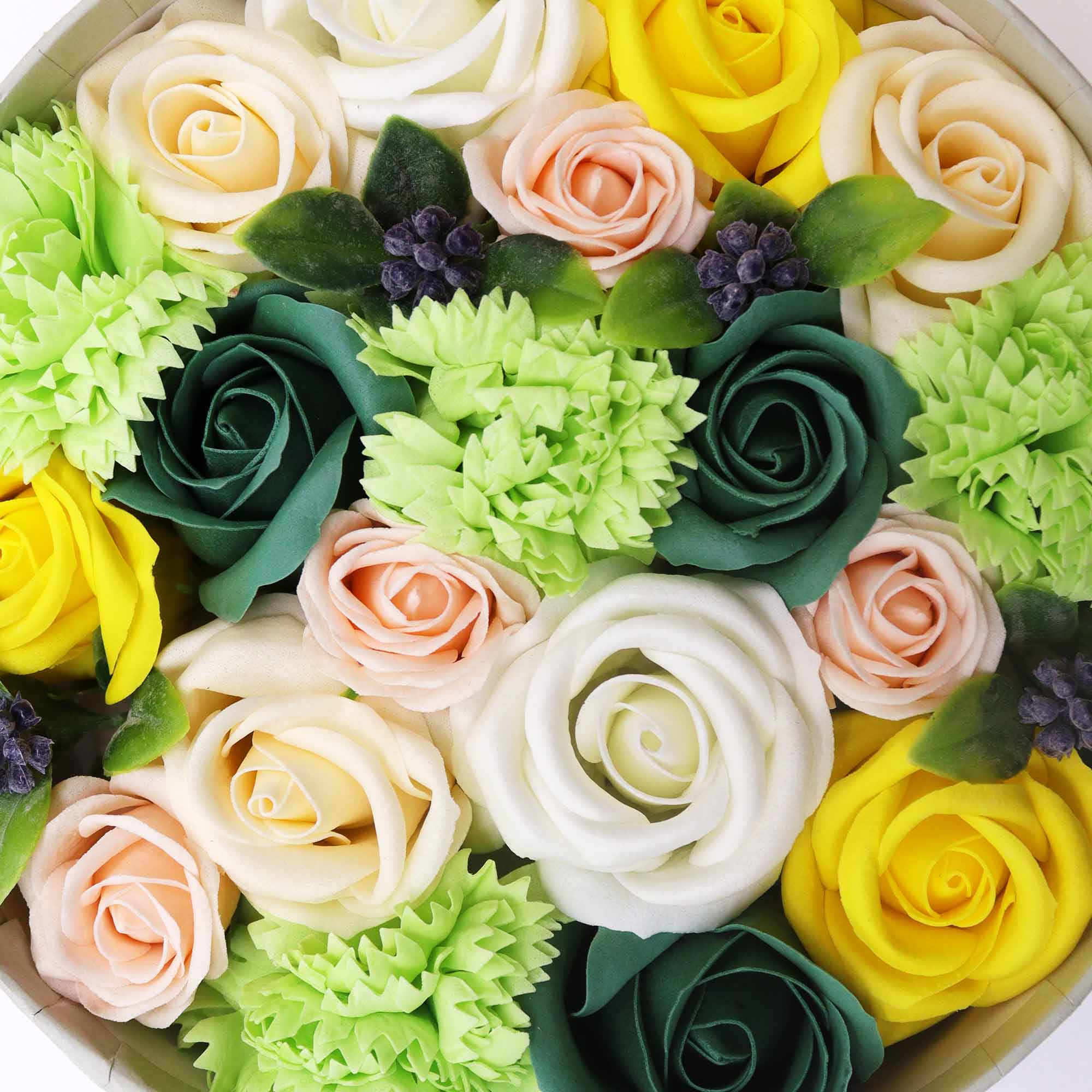 Soap Flower Gift Round Box 