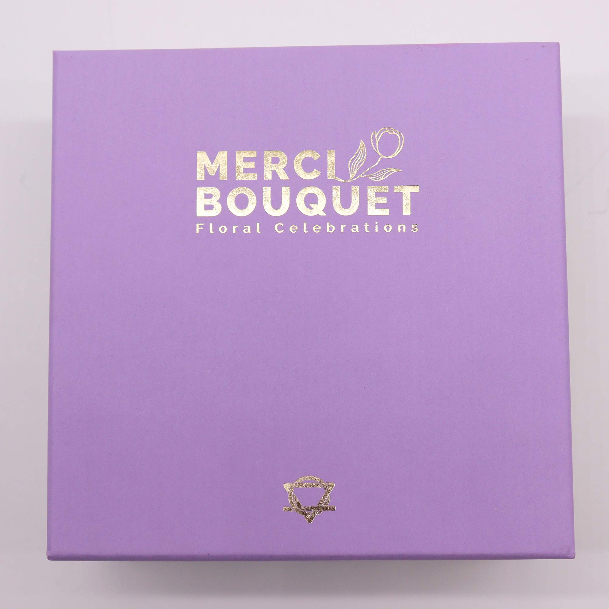 Soap Flower Gift Square Box