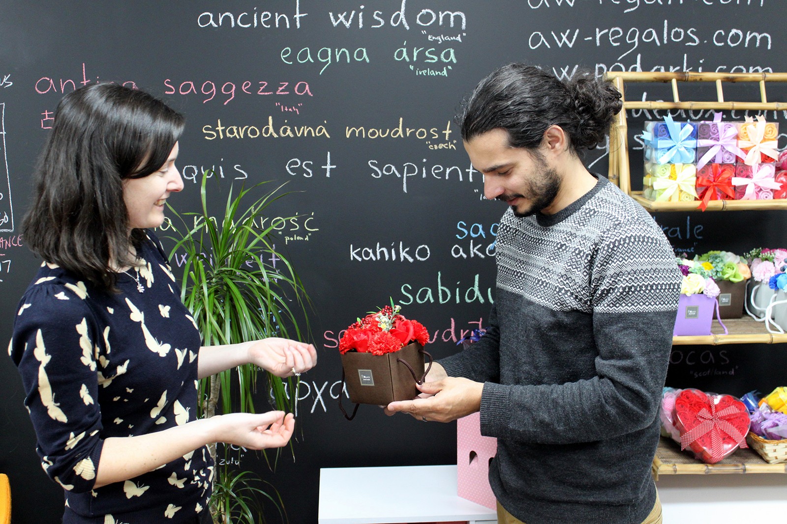 Set of 9 Soap Flowers