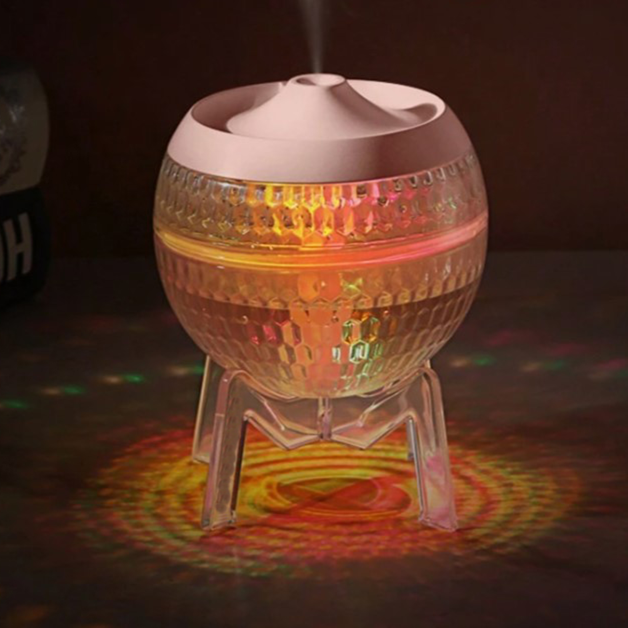 Clear Humidifer Mondo Planet - USB - Colour Change