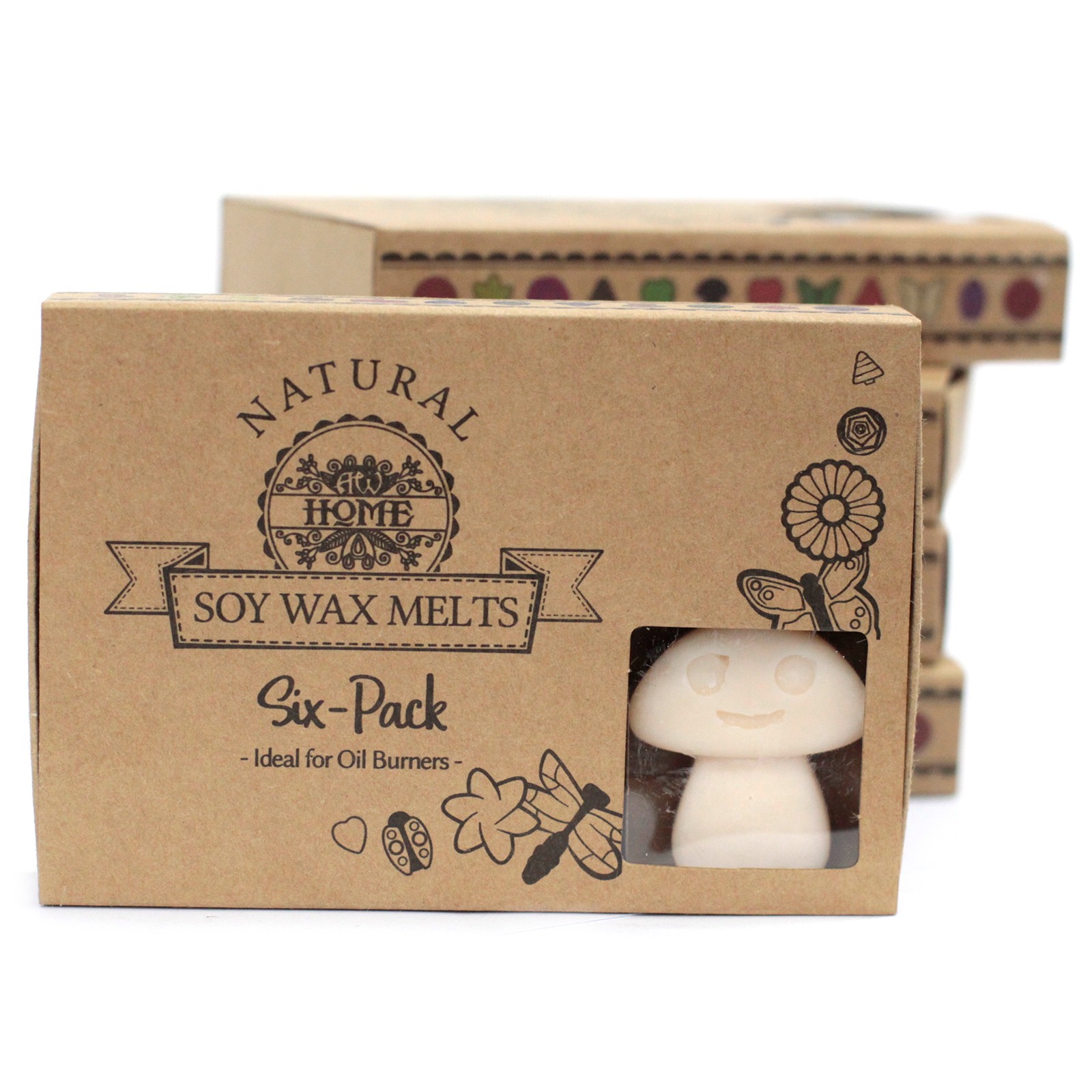 Aroma Box of 6 Wax Melts - Vanilla Nutmeg